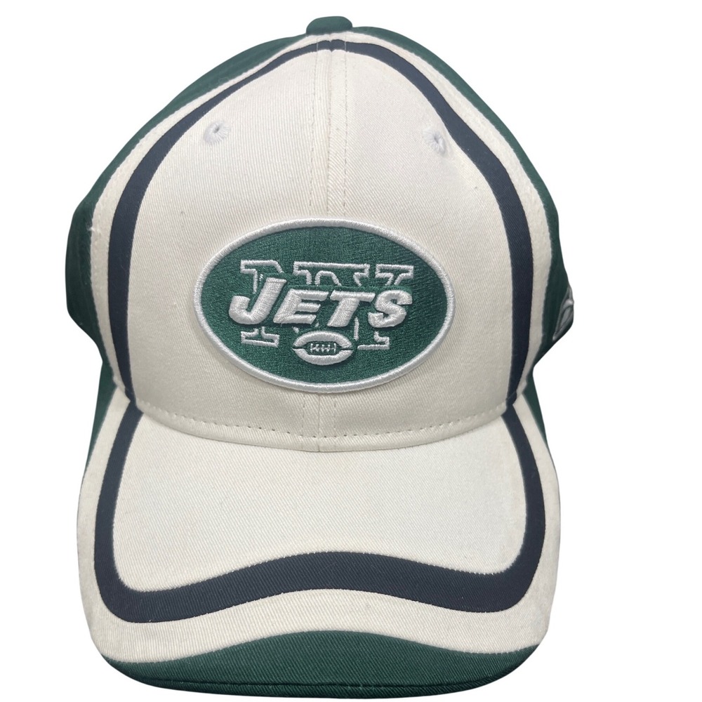 New York Jets NFL Reebok Adjustable Hat Green White N518Z NYJ OSFA